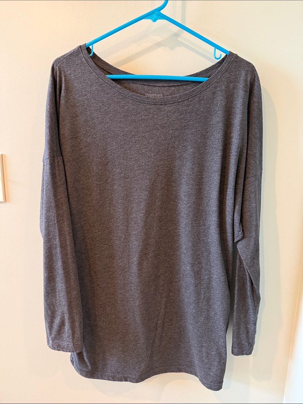 Burton long sleeve grey top women’s large